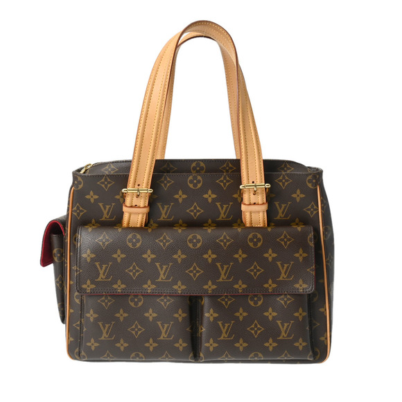 Louis Vuitton Multiplicity Monogram Canvas Handbag Brown - Picture 1 of 12